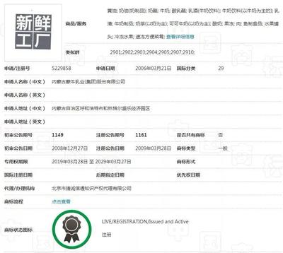 十年磨一劍未成，商標(biāo)申請之痛 蒙牛的十六年商標(biāo)路