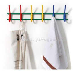 廠家直銷G060六聯掛衣鉤 實用與美觀的家居日用選擇